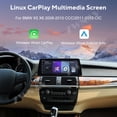 thumbnail image 4 of ZWNAV Ultra-Thin 12.3 inch Wireless CarPlay+Android Auto Retain Original Car Function Car Radio Stereo Multimedia Receiver for BMW X5/X6 2008-2010 Compatible with Original Car CCC System, 4 of 11