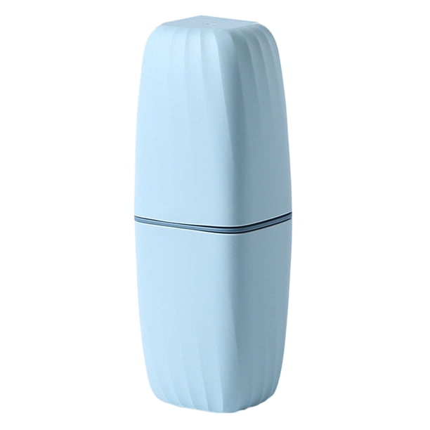 Advancent Contenedor para cepillos de dientes, gran capacidad, práctico y práctico, soporte para cepillos de dientes de amplias aplicaciones Almacenamiento y organización del hogar cielo bue