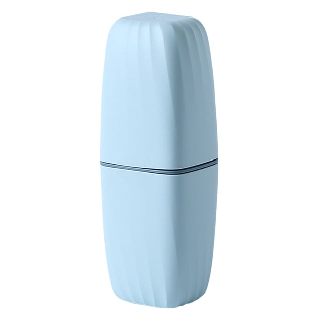 Naiovety Soporte para cepillo de dientes, fácil de limpiar, ligero y portátil, duradero, PP, estuche para cepillo de dientes de gran capacidad Almacenamiento y organización del hogar cielo bue