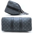 thumbnail image 2 of Pre-Owned LOUIS VUITTON Monogram Eclipse Keepall Bandouliere 35 M46655 Boston Bag... (Good), 2 of 10