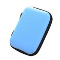thumbnail image 2 of Earphone Storage Case with Hard Shell - Zippered Pouch Box for USB Cable Charging Cord Earbuds Wired Earphones Jewelry Coin and Small Gadgets Travel Organizer Bag, 2 of 6