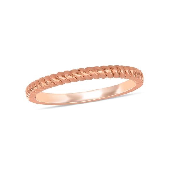 Everly Women's 14k Rose Gold Wedding Ring