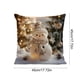 thumbnail image 3 of CaiYueKe Christmas Pillow Cover Holiday Decor Santa Snowman Reindeer Festive Throw Pillowcase Soft Living Room Bedroom Couch Seasonal Home Decorations, 3 of 7
