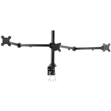 stand monitor computer triple vivo adjustable desk mount three duty heavy fully screens v103 fits upto vesa tilt swivel lcd