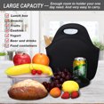 thumbnail image 2 of Badiya Lunch Bags Insulated Lunch Tote Bags for work picnic Lightweight Meal Prep Bags, 2 of 7