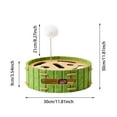 thumbnail image 3 of Cat Nail File Enrichment Interactive Cat Scratcher Puzzle For Indoor Cats Nail File Scratcher For Grooming Play Cat With Wand And (2 Styles) Dog Small Breed Puppy Rope Indestructible Squeaky Dog, 3 of 4
