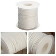 thumbnail image 5 of Long lasting Burning Experience 200ft/61M White Rope for Candle Making Safe Material Consistent Flames No Bending or Curling, 5 of 5