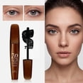 thumbnail image 4 of 7D Black Volumizing Mascara for Curling and Lifting - Dramatic Volume, Natural Look, Long Lasting, Smudge Proof, Flake Free Daily Wear Mascara for Women - Full Lashes with No Clumps, 4 of 9