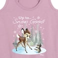 thumbnail image 3 of Disney Bambi - Christmas - Up To Snow Good - Women's Racerback Tank Top, 3 of 5
