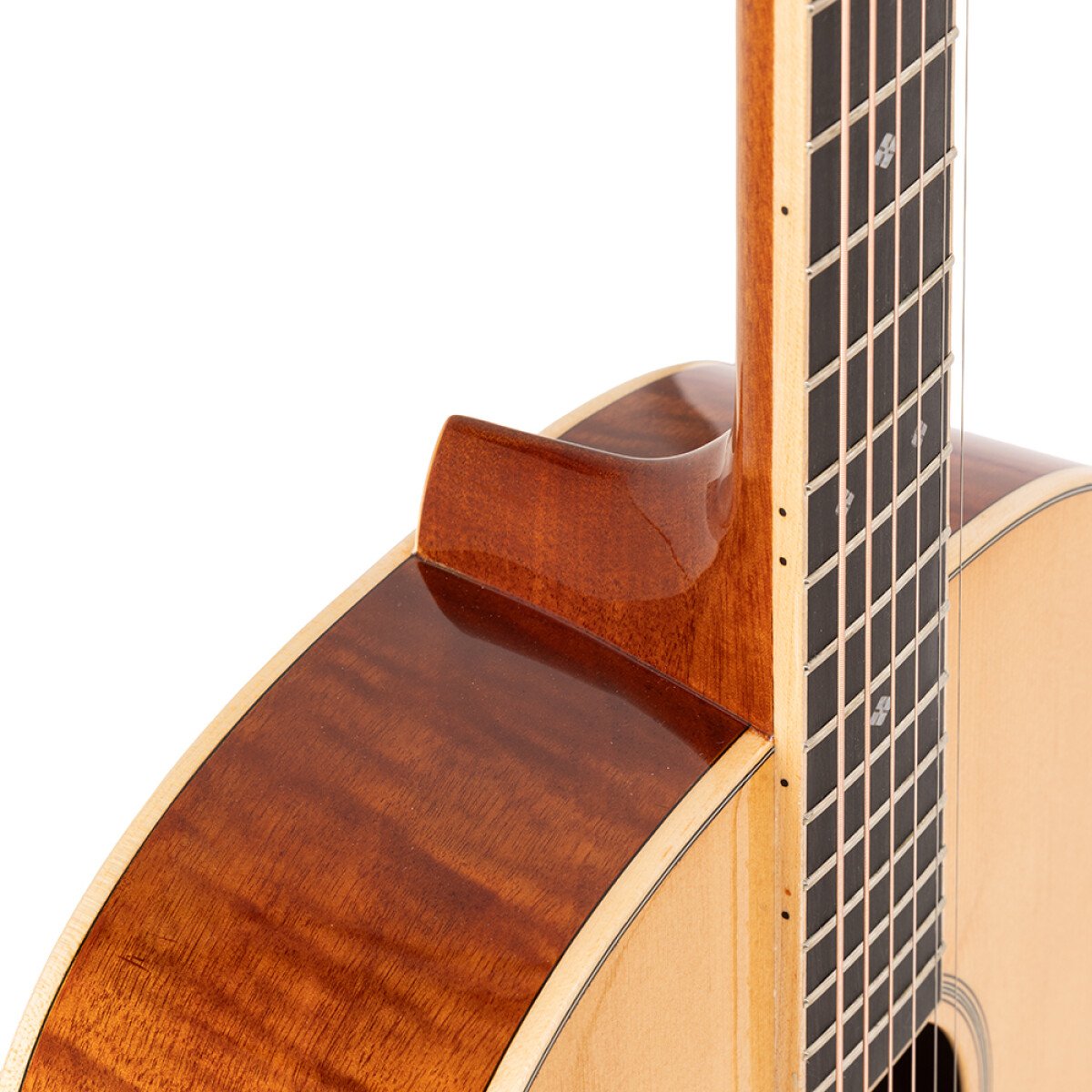Stagg Orchestra Acoustic Guitar Spruce Top Flamed Mahogany  SA45-O-FM
