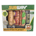 thumbnail image 1 of Subway,juego Juguete Arma Tu Propio Sandwich 12 Pieza+dinero, 1 of 3