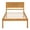 Oak, variant on Seetaras Twin Size Wood Platform Bed Frame with Headboard,Wood Slat Support Platform Bed,No Box Spring Needed,Twin Bed Frame for Teens Adults