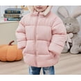 thumbnail image 3 of Toddler Baby Hooded Jacket Boys Girls Kids Thicken Warm Winter Coat Outerwear 1-7T, 3 of 5