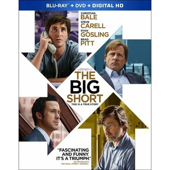 Pre-Owned The Big Short [Blu-ray/DVD] [2 Discs] (Blu-Ray 0032429240125) directed by Adam McKay