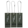 thumbnail image 1 of Miangastore 3 Pcs Sifflets d'Urgence Sécurité Survie avec Chaîne Perlée Sifflet d'Urgence Fort pour Randonnée en Plein Air Bateau Camping Sauvetage Signal Lifeguard Sifflet, 1 of 9