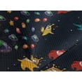 thumbnail image 4 of Ambesonne Space Quilted Bedspread Set 3 Pcs, Aliens in Love Happy, Queen Size, Multicolor, 4 of 5