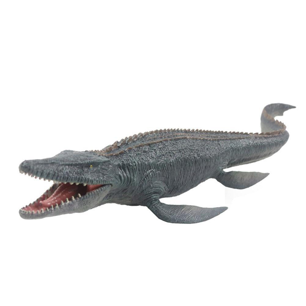 Jurassic Realistic Dinosaur Mosasaurus High Detail Figure Dino Toy Model 15" 