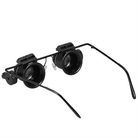 EGNMCR 20X Watch Magnifier Jeweler Eye Glasses Lens Repair LED Light magnifying glass