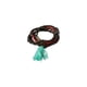 thumbnail image 1 of Aeropostale - Pulsera elástica con cuentas para mujer, marrón, talla única, 1 of 1