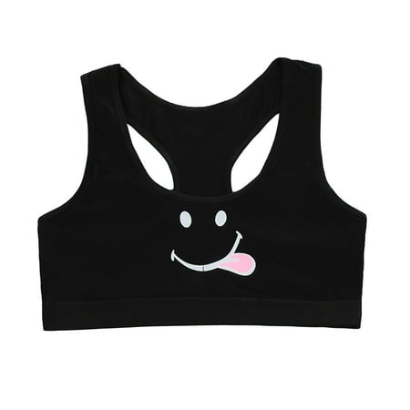

Cotton Sports Bra Training Bra Bralettes for Kids Teens 9-15Year Skin Friendly