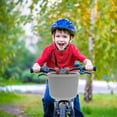thumbnail image 1 of WRITWAA Bicycle Basket Kids Grey Artificial Spacious Capacity 1Pcs, 1 of 8