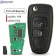thumbnail image 1 of For Ford Ranger 2011 2012 2013 2014 2015 Remote Car Key Fob 433mhz Fsk ID60-83Bit 5WK50165 2 Buttons, 1 of 5