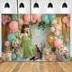 thumbnail image 3 of 210X150cm Fondo de Cumpleaños de Animales del Bosque para Niños Fondo de Fotografía de Globos de Fiesta Decoración de Fiesta de Tela, F, 3 of 5