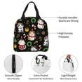 thumbnail image 4 of Christmas Cat Lunch Box for Women Men Insulated Lunch Bag Women Cute Lunch Bags for Women Adults Cooler Tote Bag for Work Picnic Gifts, 4 of 6