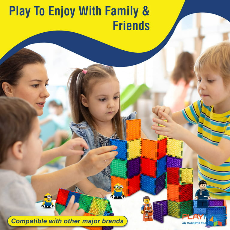 A Worthwhile Toy Investment --- Playmags  Kids building toys, Magnetic  building toys, Magnetic tiles