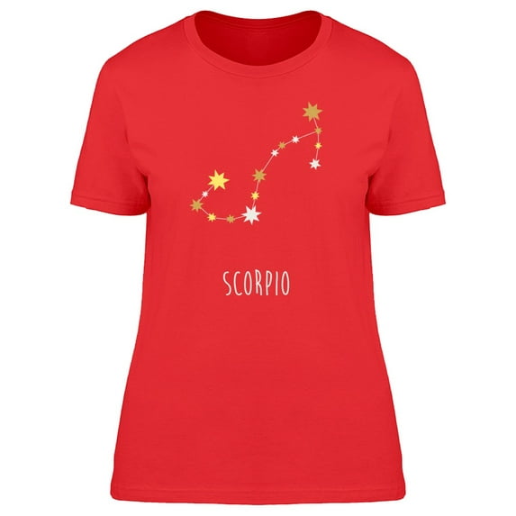 Cosmic Stars Scorpio Tee Women's -Image by Shutterstock