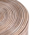 thumbnail image 6 of Home Square 17.5" Round Rattan Stool in Kubu Gray - Set of 3, 6 of 7