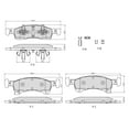 thumbnail image 6 of Winstop Brake Pad Set, Front WS.0934.0.C, Ford Expedition 2006-2003, 6 of 6