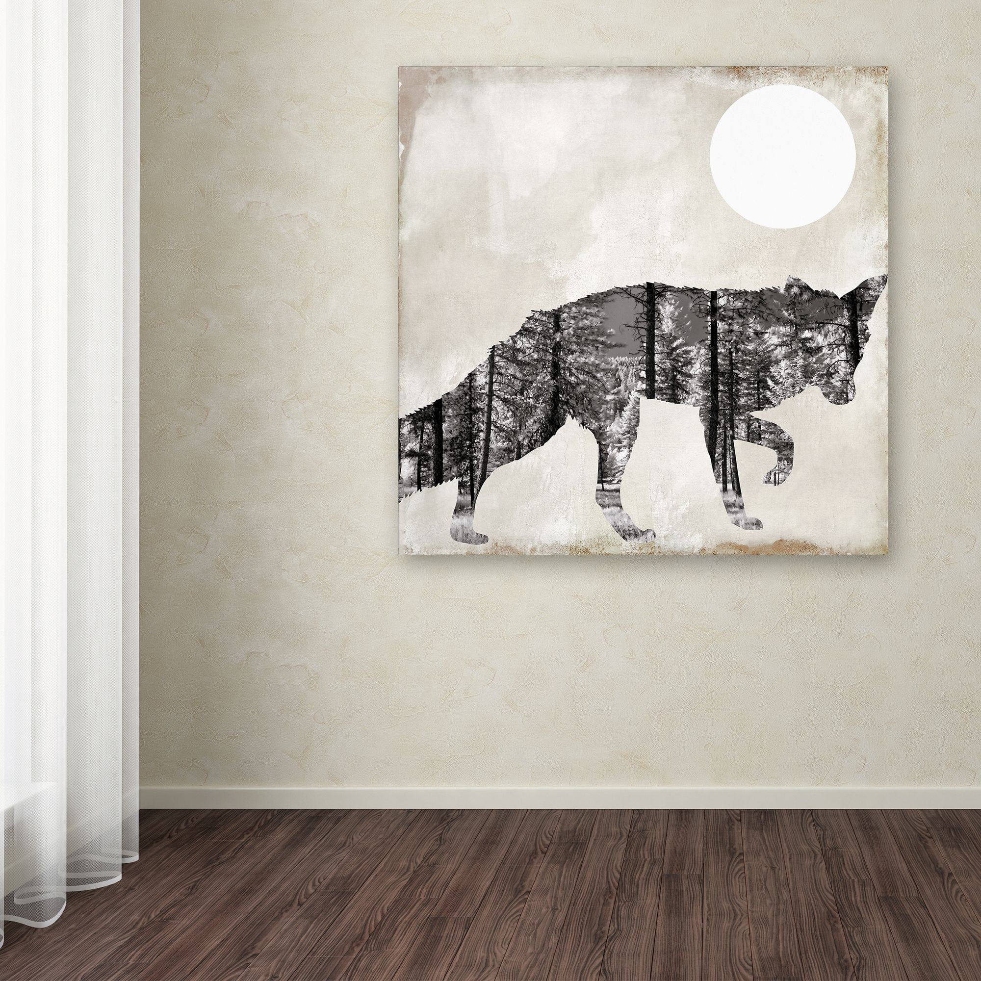 Trademark Fine Art "Going Wild VII" Canvas Art by Color Bakery