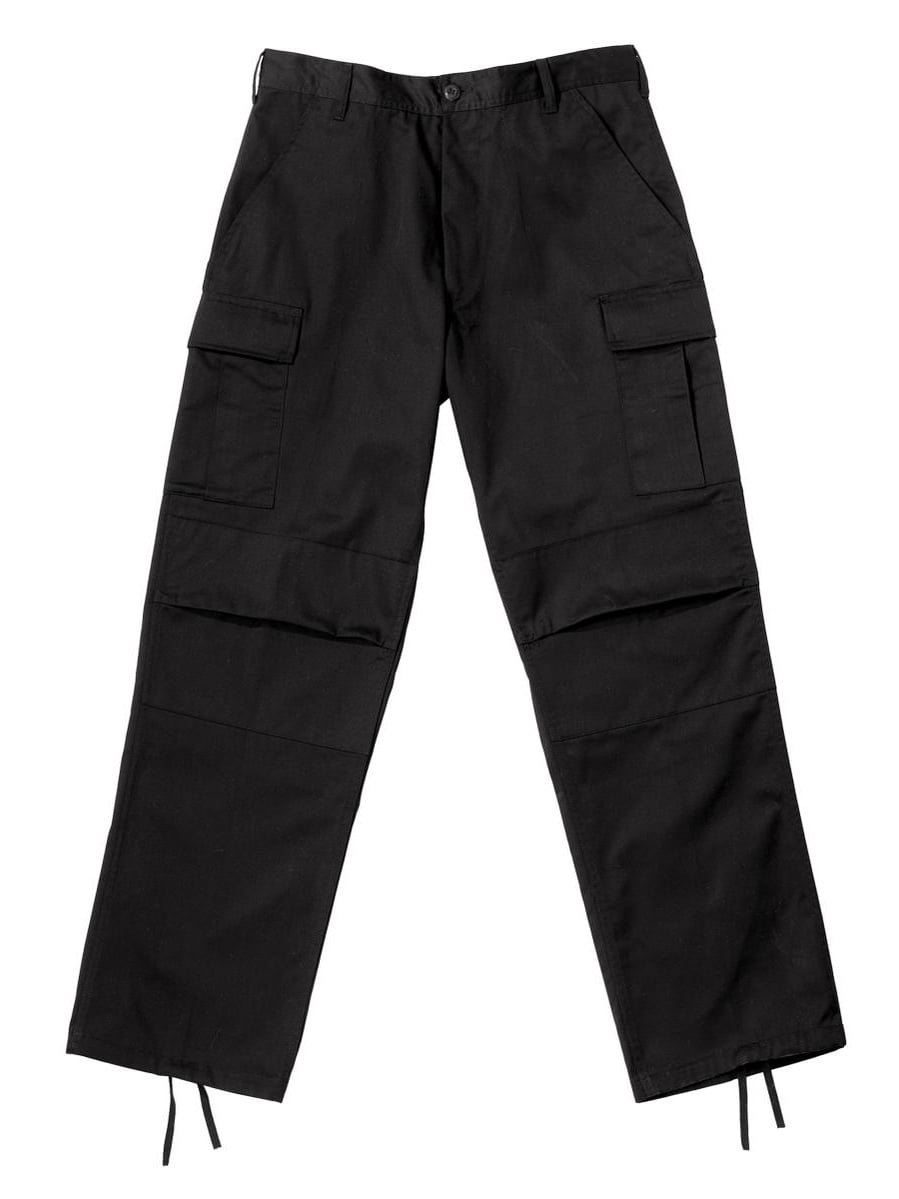 cargo pants in black