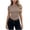 (Type 2)Rose Gold, variant on Patlollav Womens Plus Size Round Neck Short Sleeve Color Matching Loose Dress
