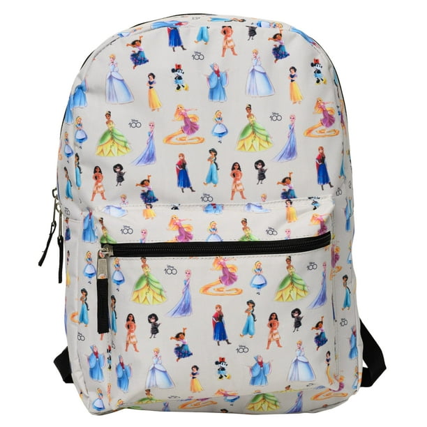 Mochila portátil Disney 16 con bolsillo tipo cargo D100 Princess Minnie