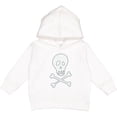 thumbnail image 2 of Inktastic Skull and Crossbones Toddler Hoodie, 2 of 4