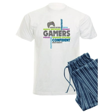 

CafePress - Gamers Pajamas - Men s Light Pajamas