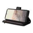 thumbnail image 2 of Case for Google Pixel 6 Pro 5G Cover Zipper Pocket Wallet Case Magnetic Protective - Black, 2 of 5