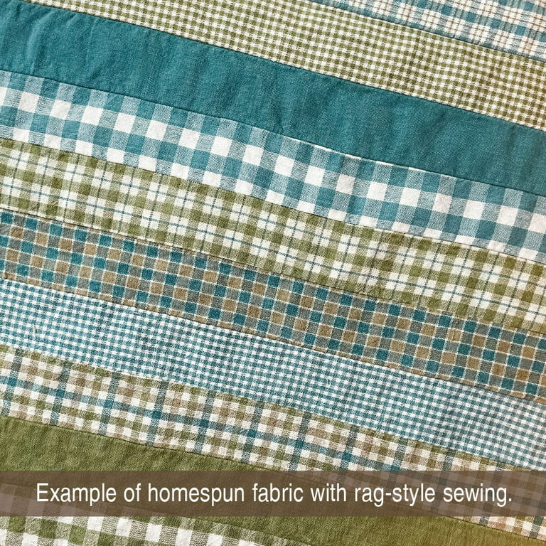 Bluegrass 100% Homespun Cotton Fabric 22 PC 2.5 x 44 Precut Jelly Roll by JCS