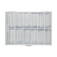 Sumllary Clear Coffin Nails Extra Long C Half Set Nail Tip Extra Long