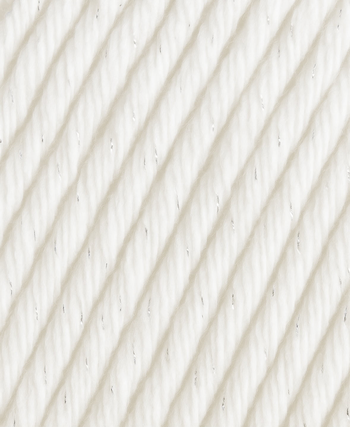 Fun Express White Twinkle Medium Weight Acrylic Yarn - 2 Skeins