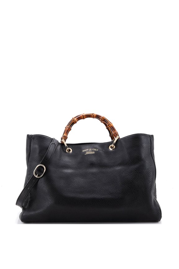 Pre-Owned Bamboo Shopper Tote Leather Large By Rebag