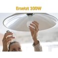 thumbnail image 4 of E27 A60 12W LED Bulbs Equivalent to 100W, Edison Screw Base, 6000K Cool White, 1150 Lm, 220-240V, Pack of 6, Non-Dimmable, 4 of 5