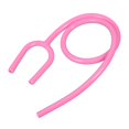 thumbnail image 1 of HLONK 2 Pcs Stethoscope Tubing Flexible Tubes Extension Replacement Rosy, 1 of 8