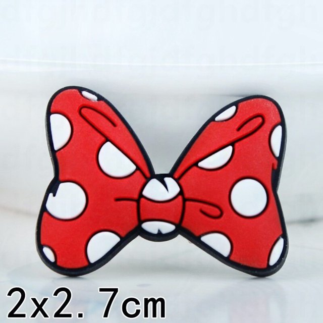 Wholesale Crocs Charms Disney Pink Buckles Mickey Mouse Cartoon Ornaments Set Kawaii Animal Shoes PVC for Womens Gift JD0221 Gao Jinjia LED