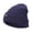 Blue, variant on deevoka Adult Knit Beanie Warm Mens Cold Weather Cotton Slouchy Caps