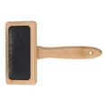 thumbnail image 1 of Plastic Brush, Durable And Practical Cleaning Slicker Brush, Ergonomic Handle Design Easy To Carry And Store Home for Adult Travel Pet, 1 of 8