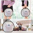 thumbnail image 5 of BZSMCE Makeup Bag Large Travel Cosmetic Bag with Adjustable Dividers Fashion Whimsical Wonder Printed, 5 of 7