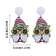 thumbnail image 2 of WILLBEST Conjunto De Aretes Para Mujer, Aretes Navideños, Gafas De Sol, Aretes Europeos Y Aretes Para Mujer., 2 of 4